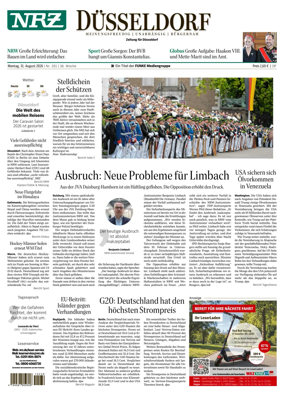 Cover of Neue Rhein Zeitung (Dusseldorf)