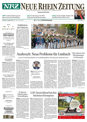 Cover of Neue Rhein Zeitung (Emmerich and Kleve)
