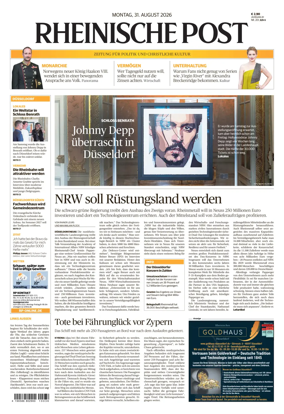 Cover of Rheinische Post – Dusseldorf Stadt