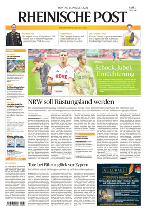Cover of Rheinische Post Mettmann