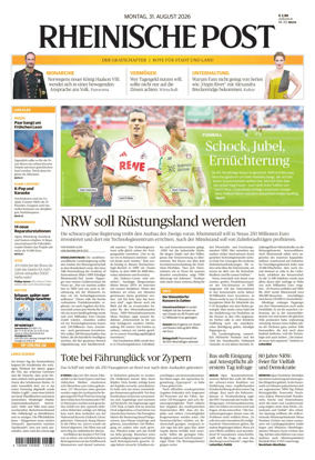 Cover of Rheinische Post - Xanten and Moers