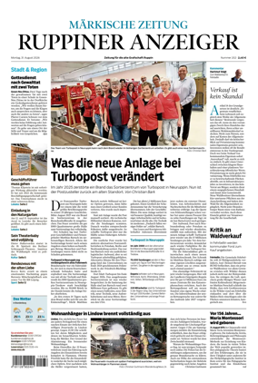 Cover of Ruppiner Anzeiger