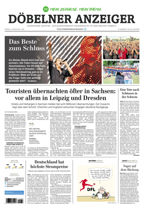 Cover of Sachsische Zeitung (Dobeln)