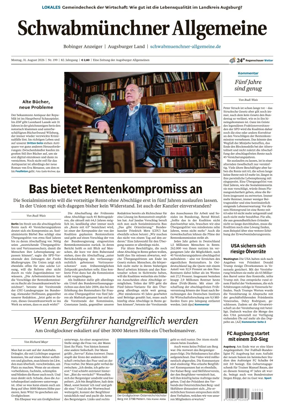 Cover of Schwabmunchner Allgemeine