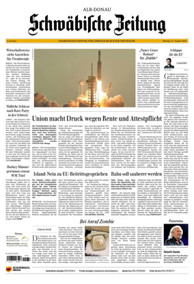 Cover of Schwabische Zeitung (Alb-Donau)