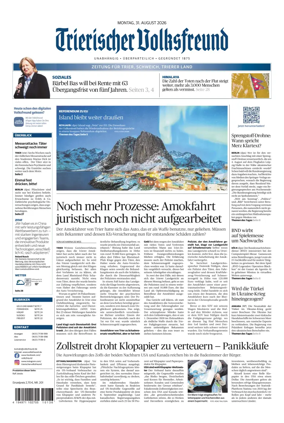 Cover of Trierischer Volksfreund