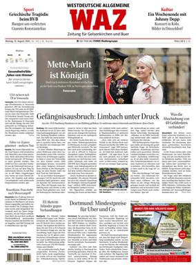 Cover of Westdeutsche Allgemeine Zeitung (Gelsenkirchen)