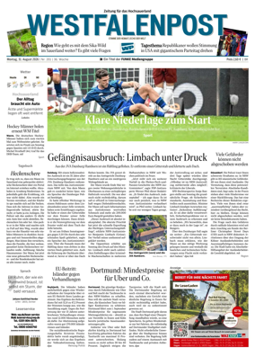 Cover of Westfalenpost (Brilon)