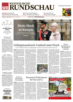 Cover of Westfalische Rundschau (Dortmund-Sud II)