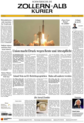 Cover of Zollern-Alb-Kurier (Balingen)