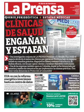 Cover of Diario La Prensa