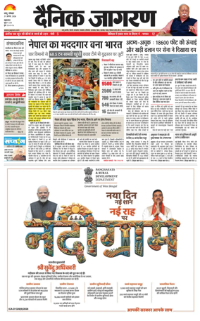 Cover of Dainik Jagran - Jammu