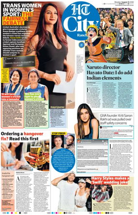 Cover of Hindustan Times (Ranchi) - Live