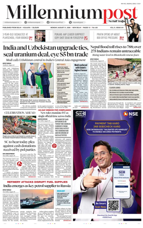 Cover of Millennium Post