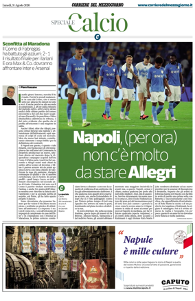 Cover of Corriere del Mezzogiorno (Campania)