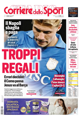 Cover of Corriere dello Sport (Campania)