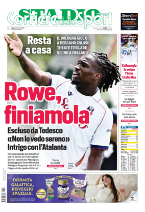 Cover of Corriere dello Sport Stadio (Bologna)