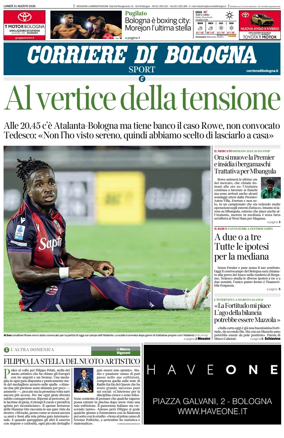 Cover of Corriere di Bologna