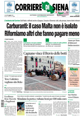 Cover of Corriere di Siena