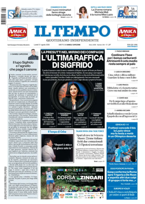 Cover of Il Tempo (Nazionale)