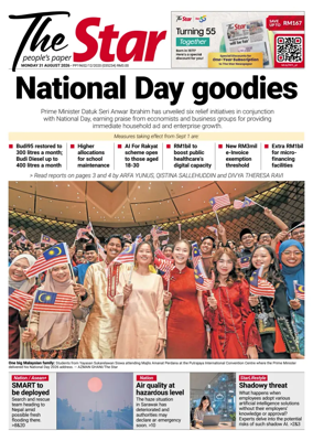 Cover of The Star Malaysia
