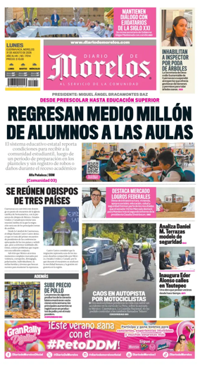 Cover of Diario de Morelos