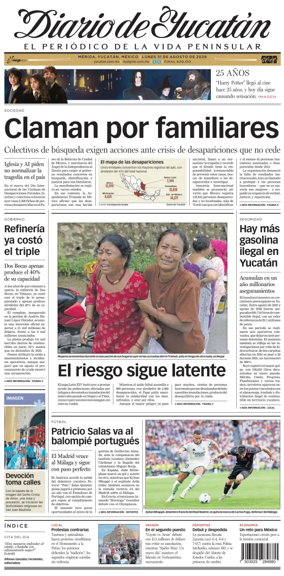 Cover of Diario de Yucatan