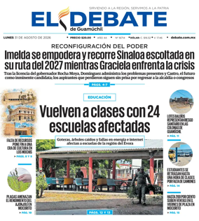Cover of El Debate de Guamuchil