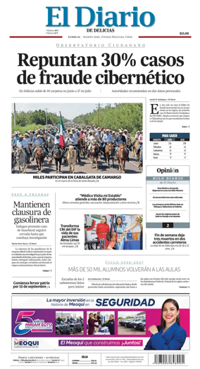 Cover of El Diario de Delicias