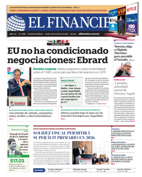 Cover of El Financiero