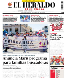 Cover of El Heraldo de Chihuahua