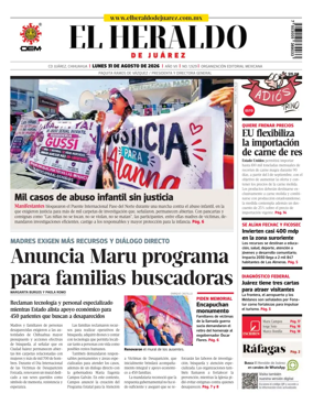 Cover of El Heraldo de Juarez