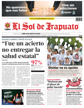 Cover of El Sol de Irapuato