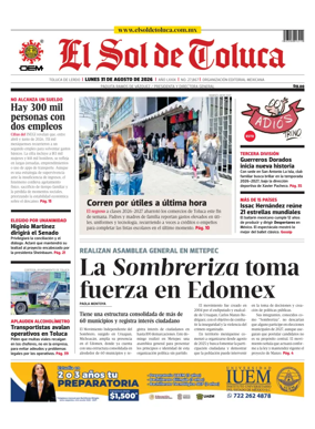 Cover of El Sol de Toluca