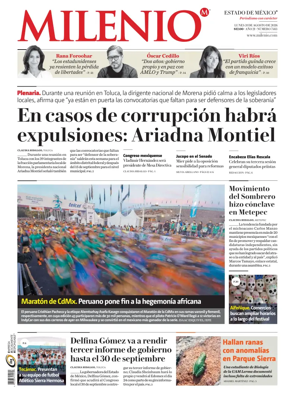 Cover of Milenio Edo de Mexico