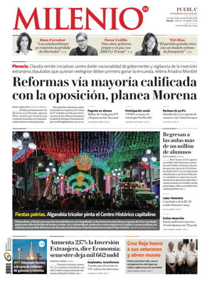 Cover of Milenio Puebla