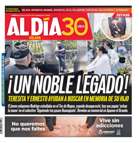 Cover of Periodico Al Dia (Celaya)