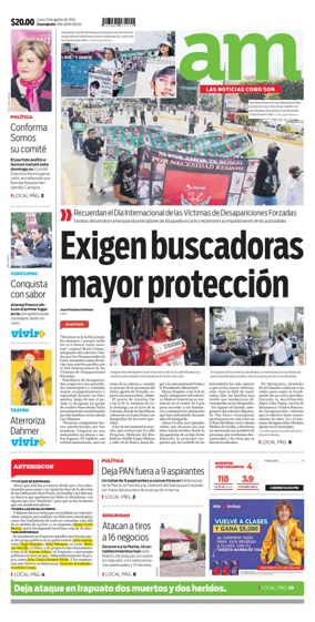 Cover of Periodico AM (Leon)