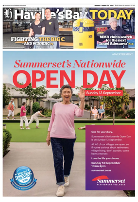 Cover of Hawke's Bay Today