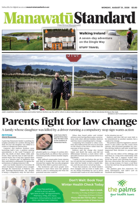Cover of Manawatu Standard