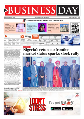 Cover of Business Day (Nigeria)