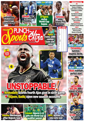 Cover of Punch Sports Extra