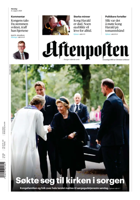 Cover of Aftenposten