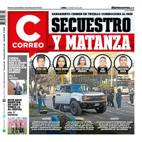 Cover of Diario Correo