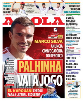 Cover of A BOLA (Portuguese)