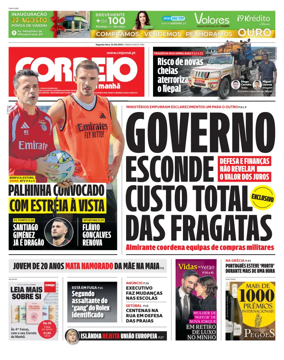 Cover of Correio da Manha