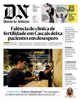 Cover of Diario de Noticias