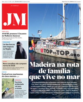 Cover of Jornal Madeira