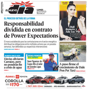 Cover of El Nuevo Dia