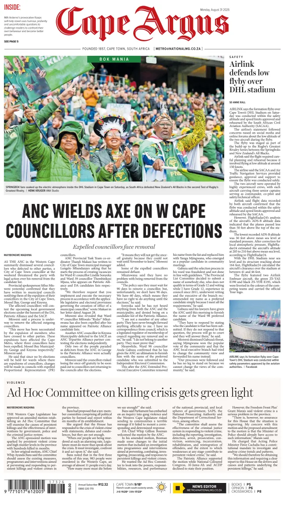 Cover of Cape Argus
